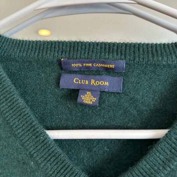 Club Room 100% Cashmere Sweater - Picture 4 of 4